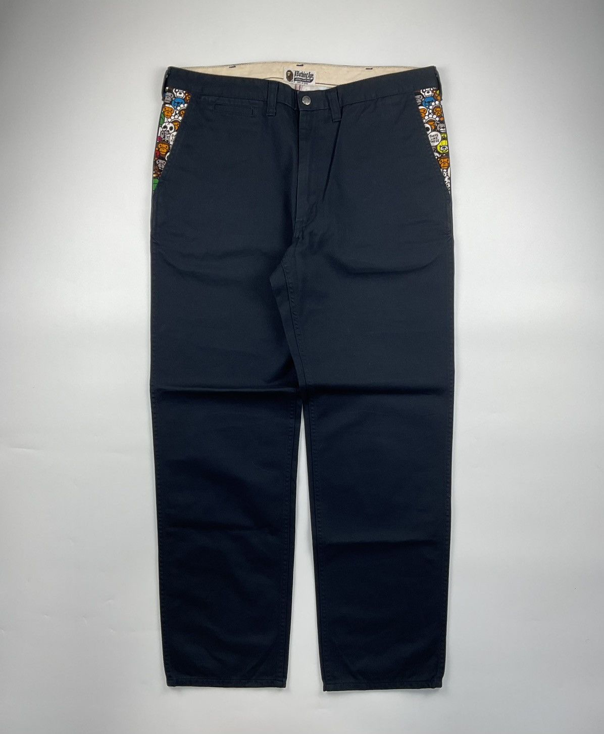 Bape OG Bape Baby Milo Chino Pants Size US 36 / EU 52 - 2 Thumbnail