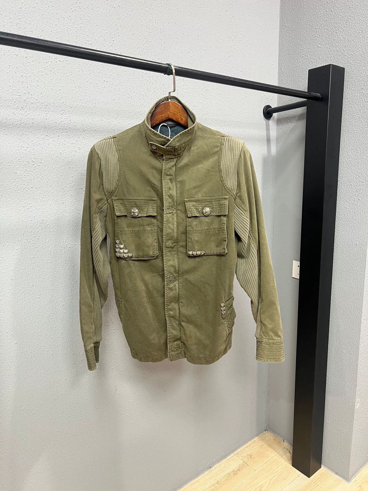 Chrome Hearts chrome hearts military green m65 jacket Size US L / EU 52-54 / 3 - 1 Thumbnail