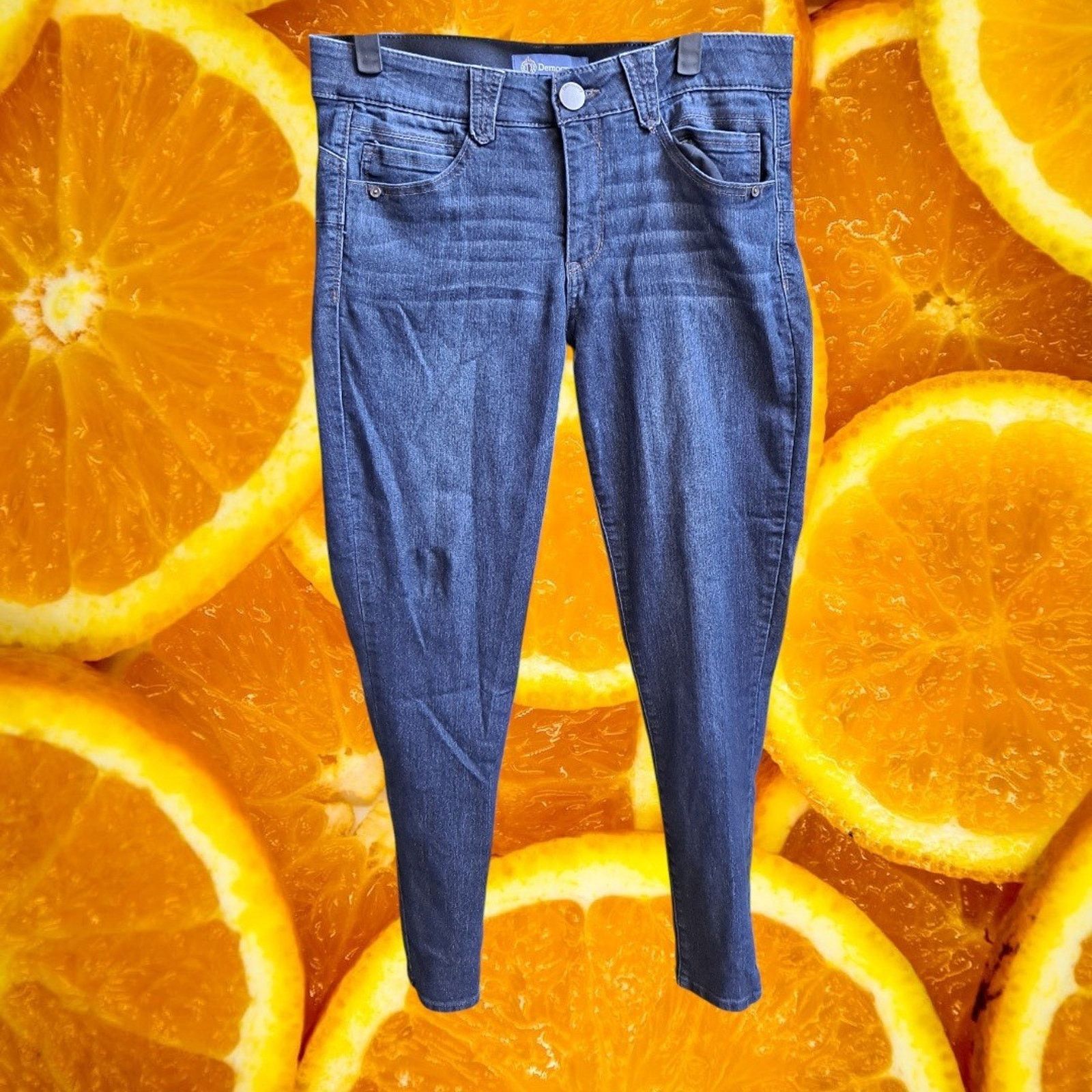 Other Democracy Ab'solution Jeans Dark Wash Denim Stretch Size 10 Size 32" / US 10 / IT 46 - 5 Thumbnail