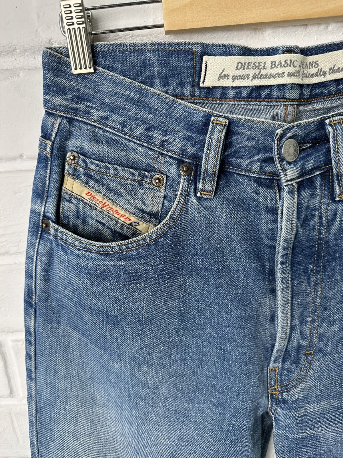 Diesel Y2K DIESEL Cheyenne Carpenter High Waist Denim Pants Size US 29 - 4 Thumbnail