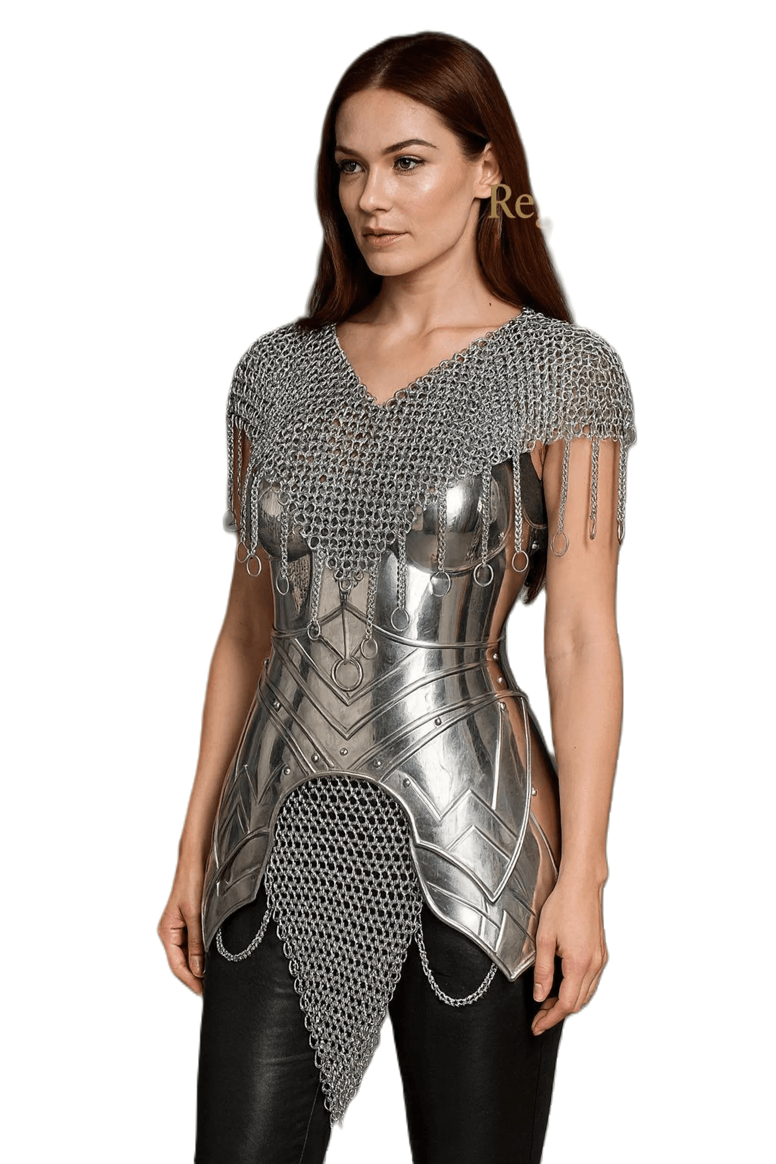Other Medieval Knight Fantasy Lady Warrior Half Body Armor Size ONE SIZE - 1 Thumbnail