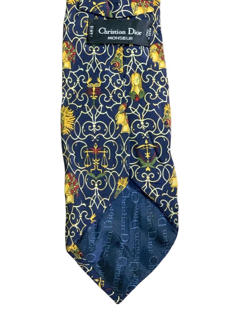 Christian Dior Monsieur × Designer Rare Design Vintage Christian Dior Monsieur Ties Size ONE SIZE - 3 Thumbnail