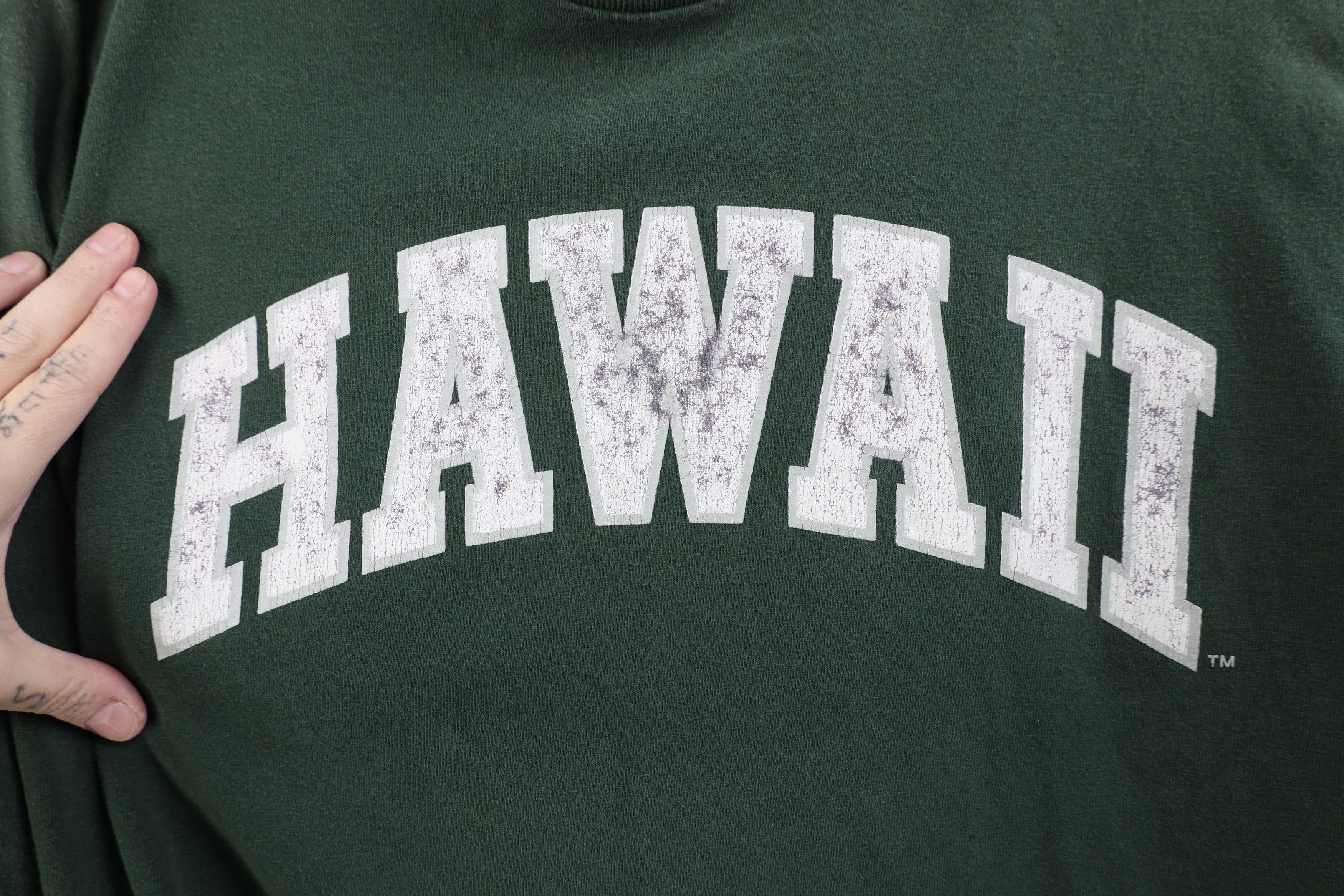 Vintage Vintage 90s Y2K University of Hawaii Long Sleeve T-Shirt Size US M / EU 48-50 / 2 - 4 Thumbnail
