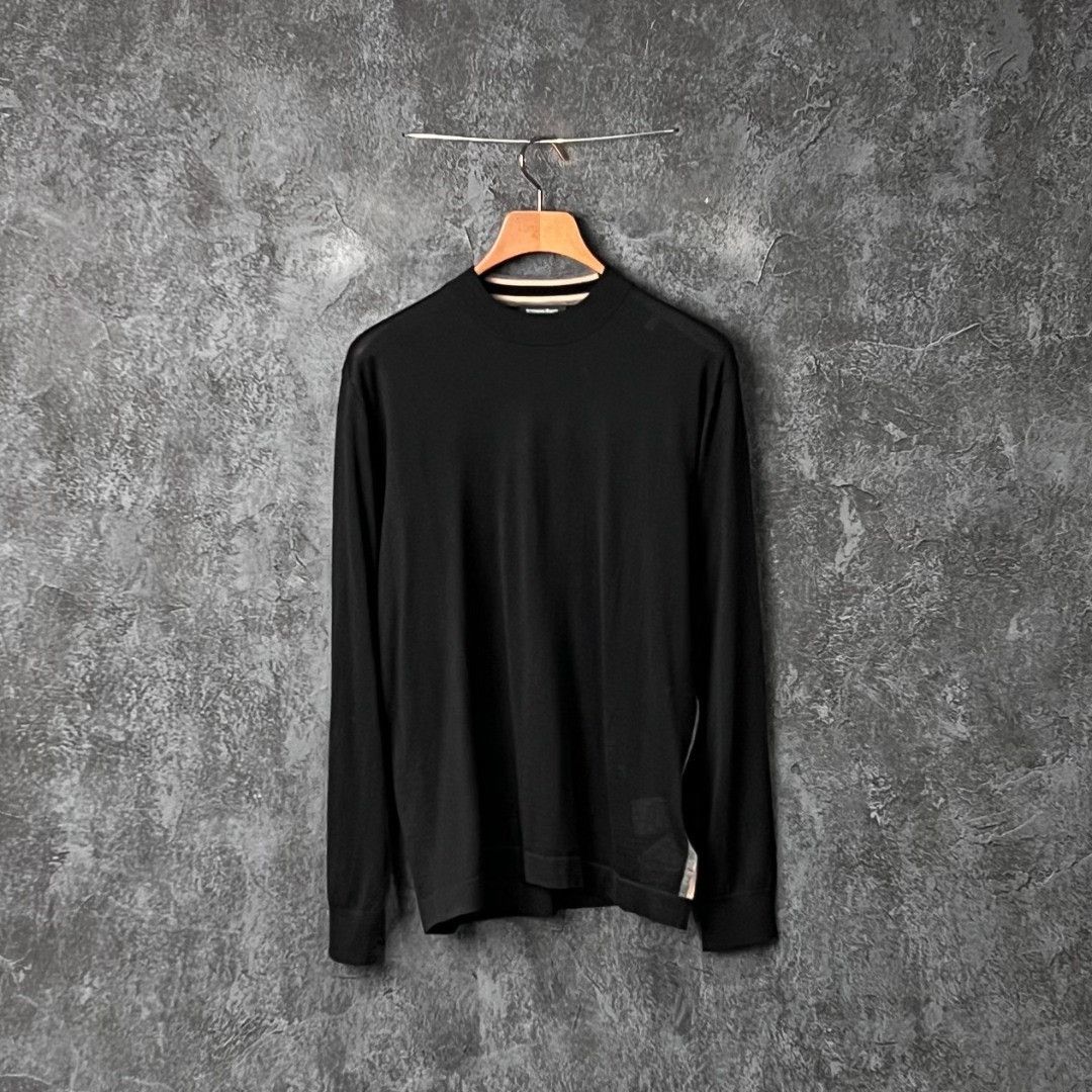 Stefano Ricci Stefano Ricci Knit Black Sweater m Men Size US M / EU 48-50 / 2 - 1 Thumbnail