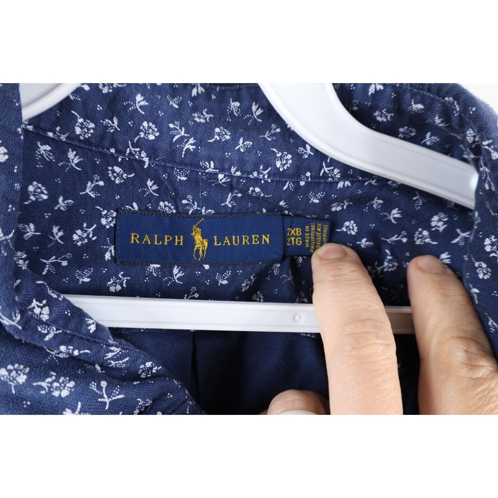 Polo Ralph Lauren Ralph Lauren All Over Print Flower Button Down Shirt Size US XXL / EU 58 / 5 - 5 Thumbnail