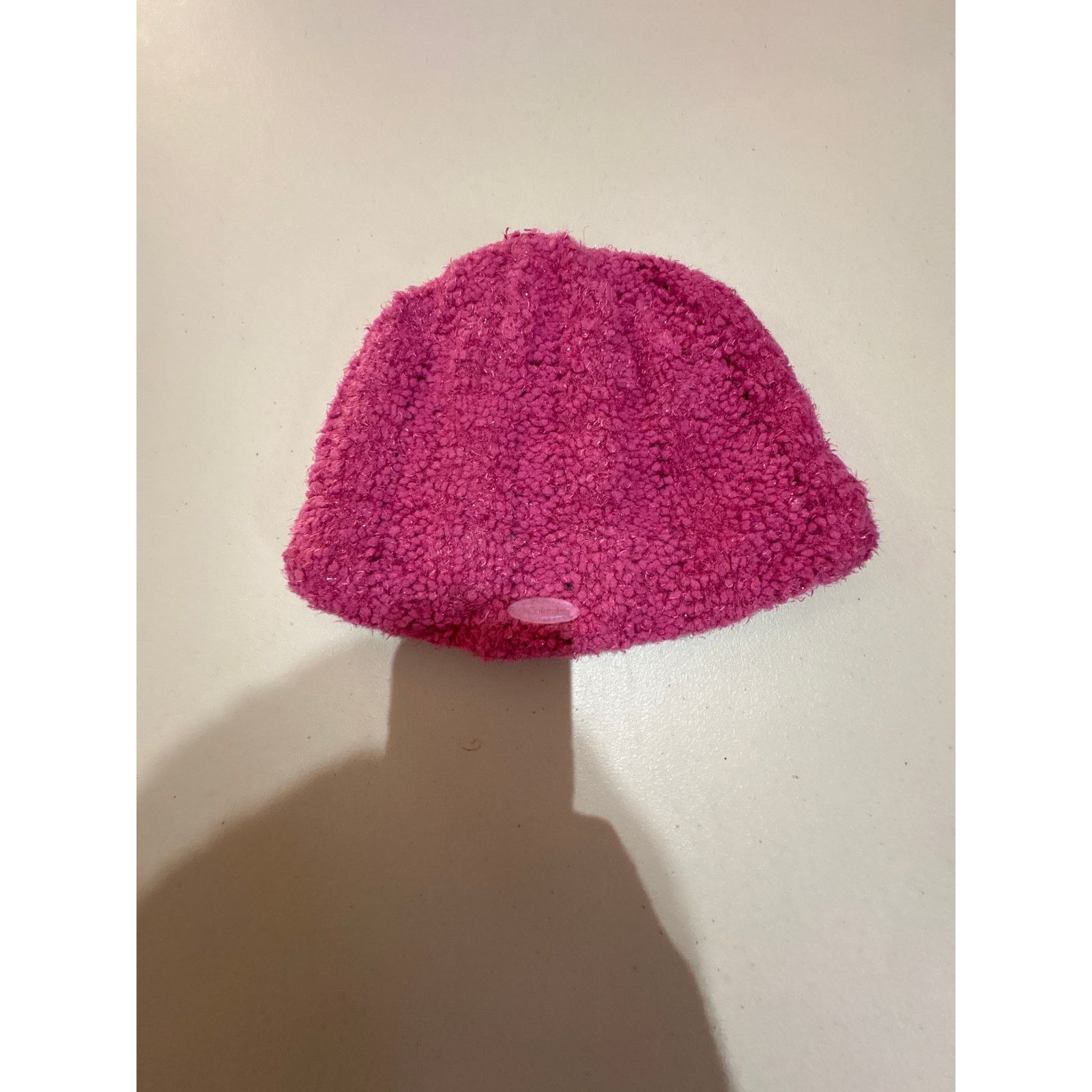 Columbia Columbia Fleece Beanie Hat Pink Sherpa Fuzzy Winter Cap Size ONE SIZE - 2 Thumbnail