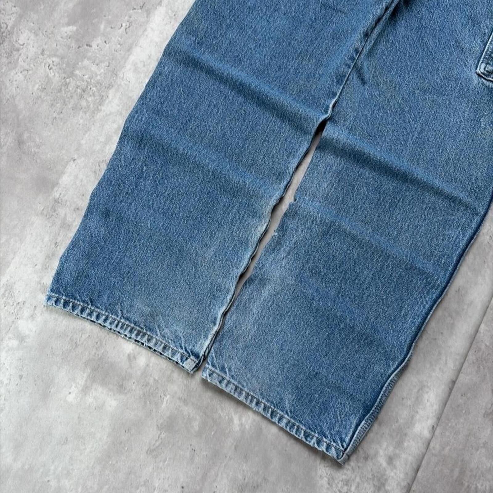 Dickies Y2K Dickies Grunge Baggy Distressed Carpenter Denim Jeans Size US 34 / EU 50 - 4 Thumbnail