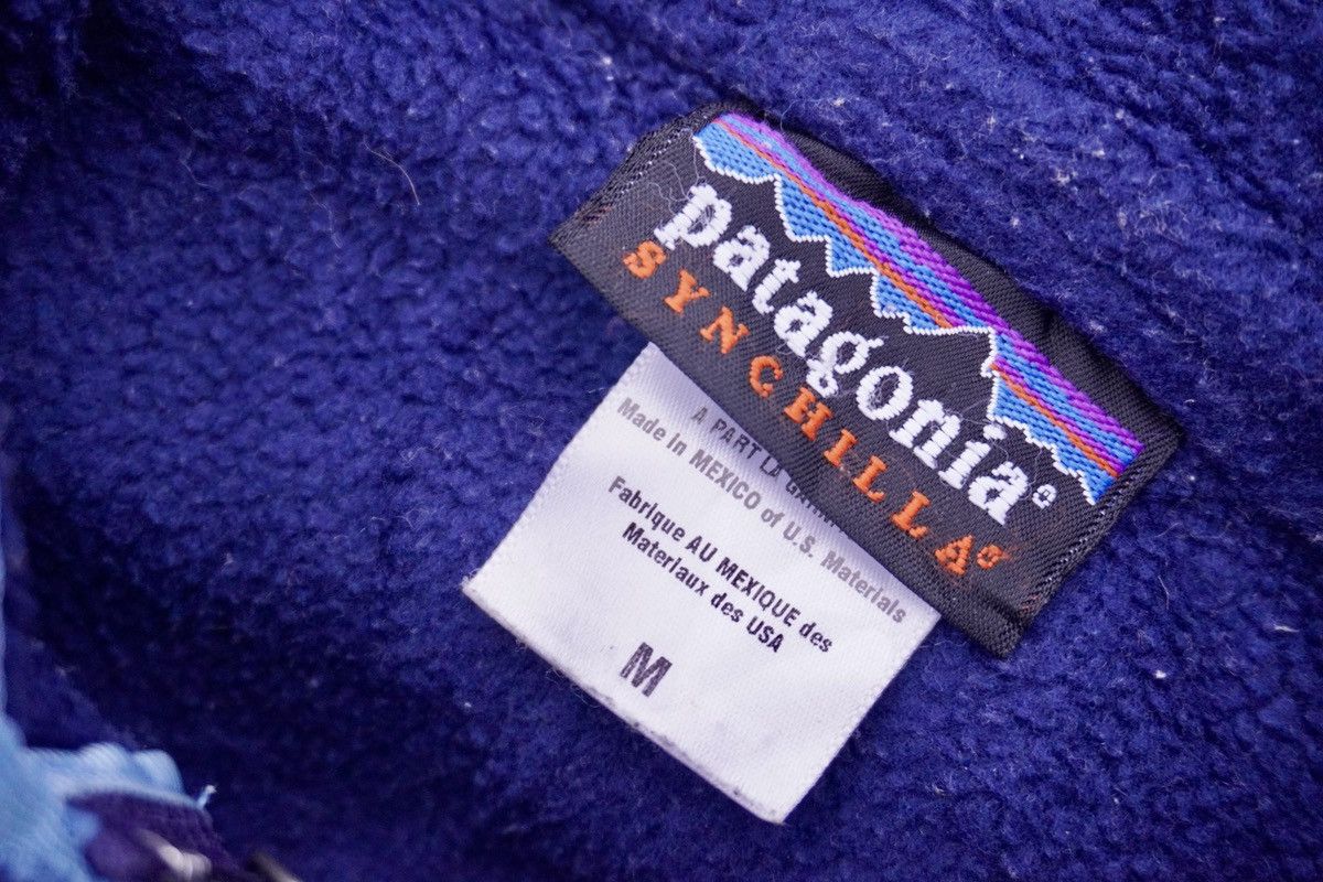 Patagonia × Vintage Vintage patagonia synchilla half zipper fleece light jacket Size US M / EU 48-50 / 2 - 3 Thumbnail