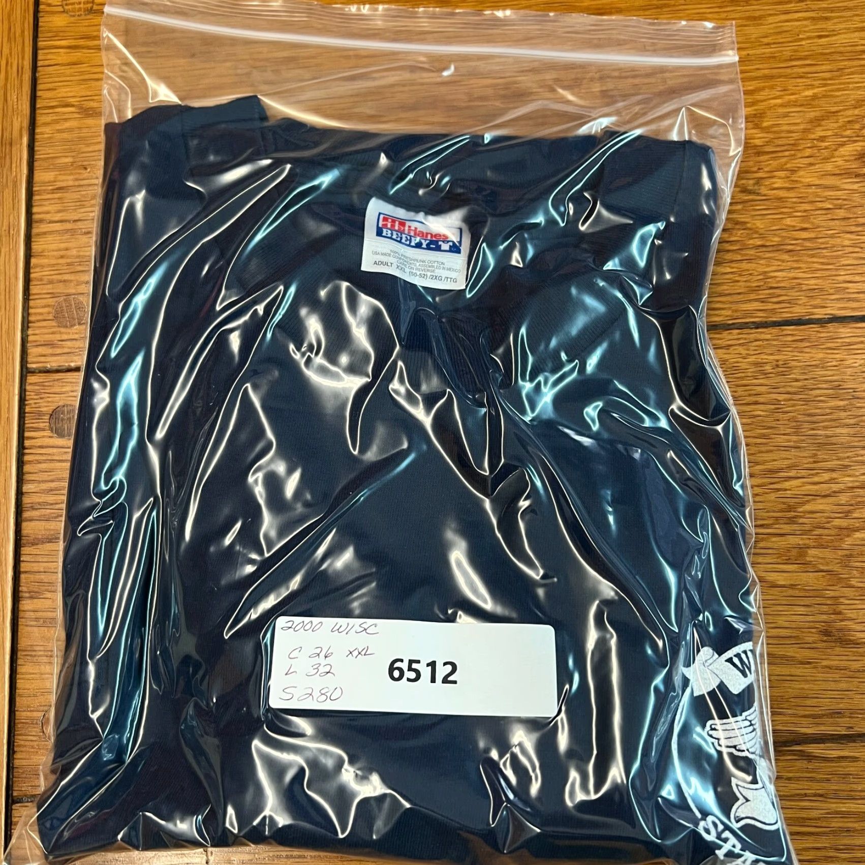 Hanes VINTAGE Wisconsin Harley Owners Group Wausau State Rally 2000 Mens Blue T Shirt Size 2XL Size US XXL / EU 58 / 5 - 7 Thumbnail