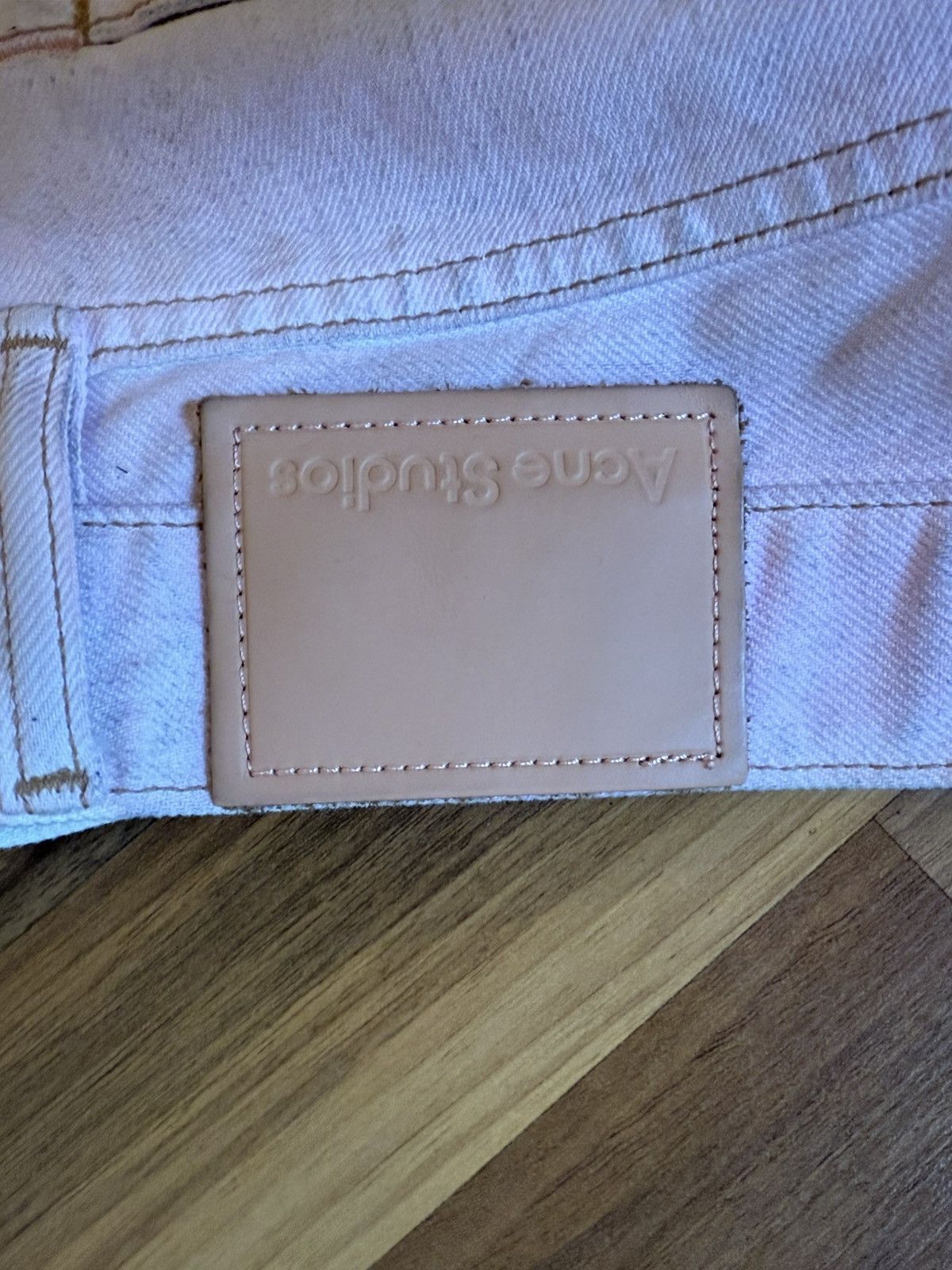 Acne Studios Acne Studios Pale Pink Denim Size US 31 - 3 Thumbnail