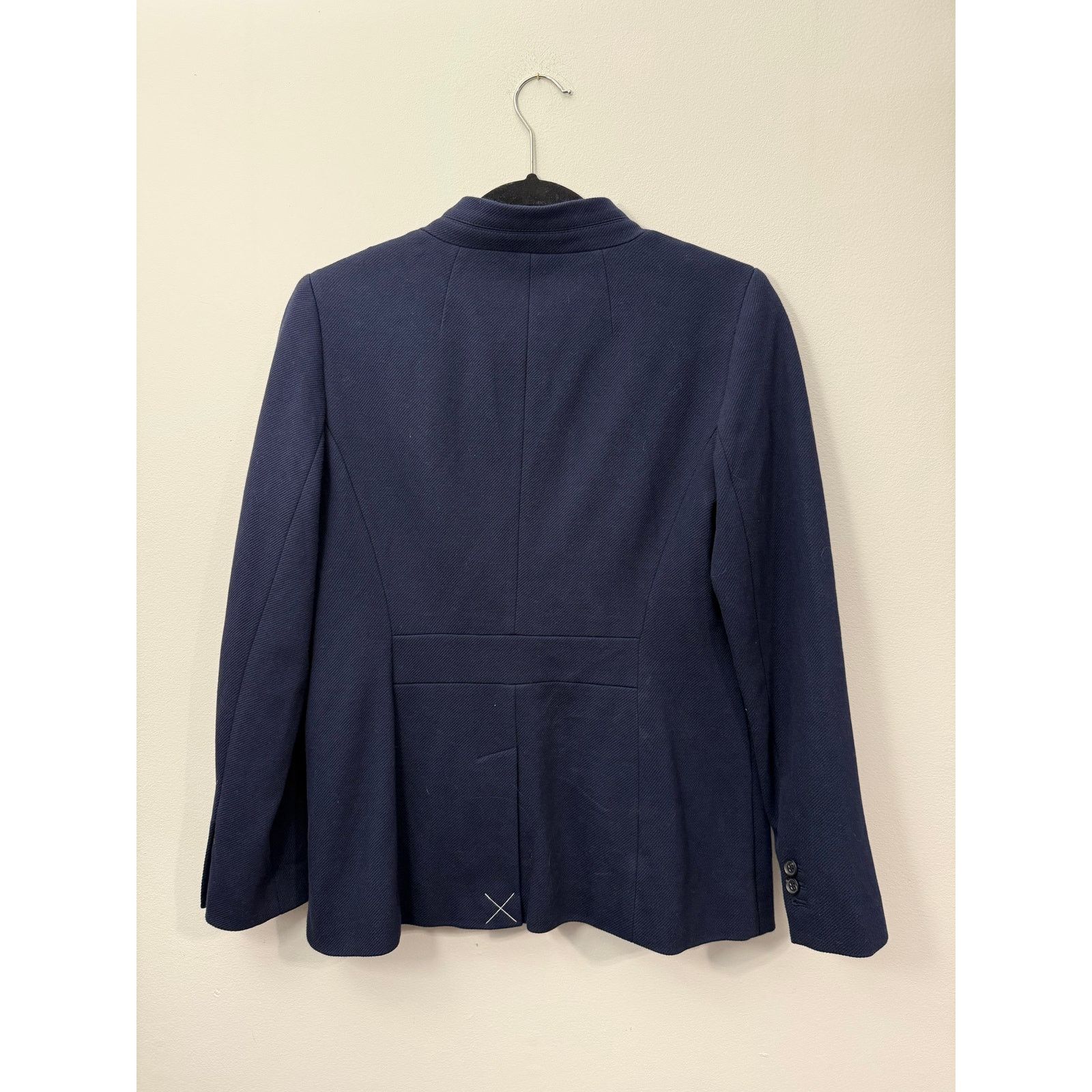 Talbots Talbots NWT PIQUÉ KNIT BLAZER in Indigo Blue, Sz 4, MP $179 Size S / US 4 / IT 40 - 3 Thumbnail