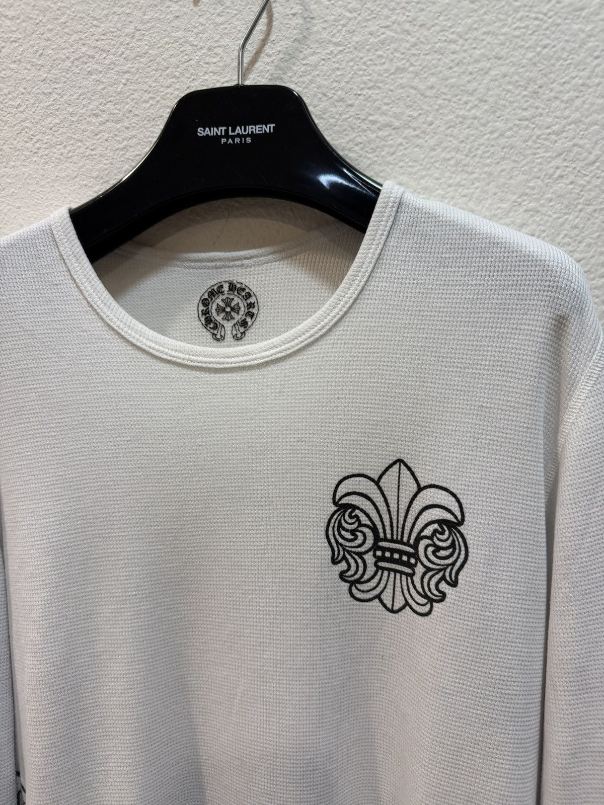 Chrome Hearts CH Fleur T Bar Thermal Longsleeve L Size US L / EU 52-54 / 3 - 2 Thumbnail