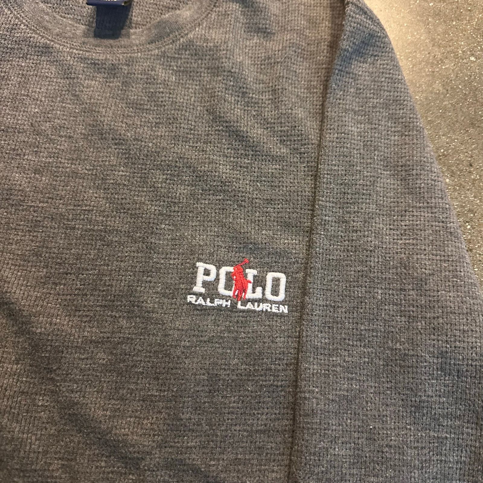 Polo Ralph Lauren polo ralph lauren long sleeve shirt thermal pony spell out Size US S / EU 44-46 / 1 - 2 Thumbnail