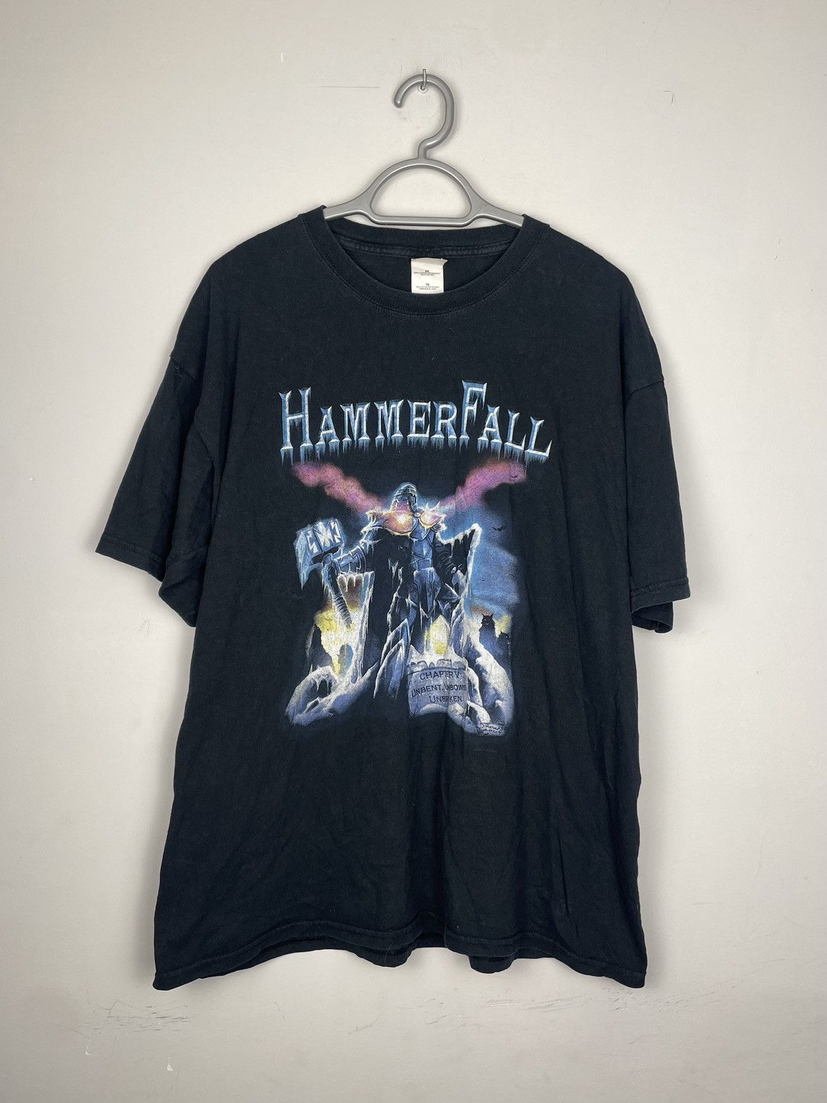 Band Tees × Vintage HammerFall vintage band t-shirt Size US XL / EU 56 / 4 - 1 Thumbnail