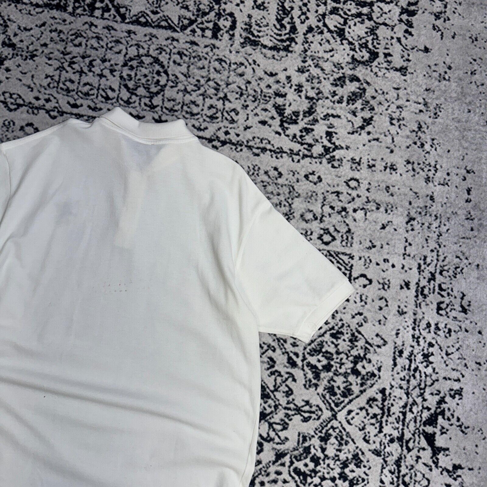 Vintage × Warner Bros Vintage Warner Bros White Cotton Polo Shirt XL Taz Scotland Size US XL / EU 56 / 4 - 9 Thumbnail