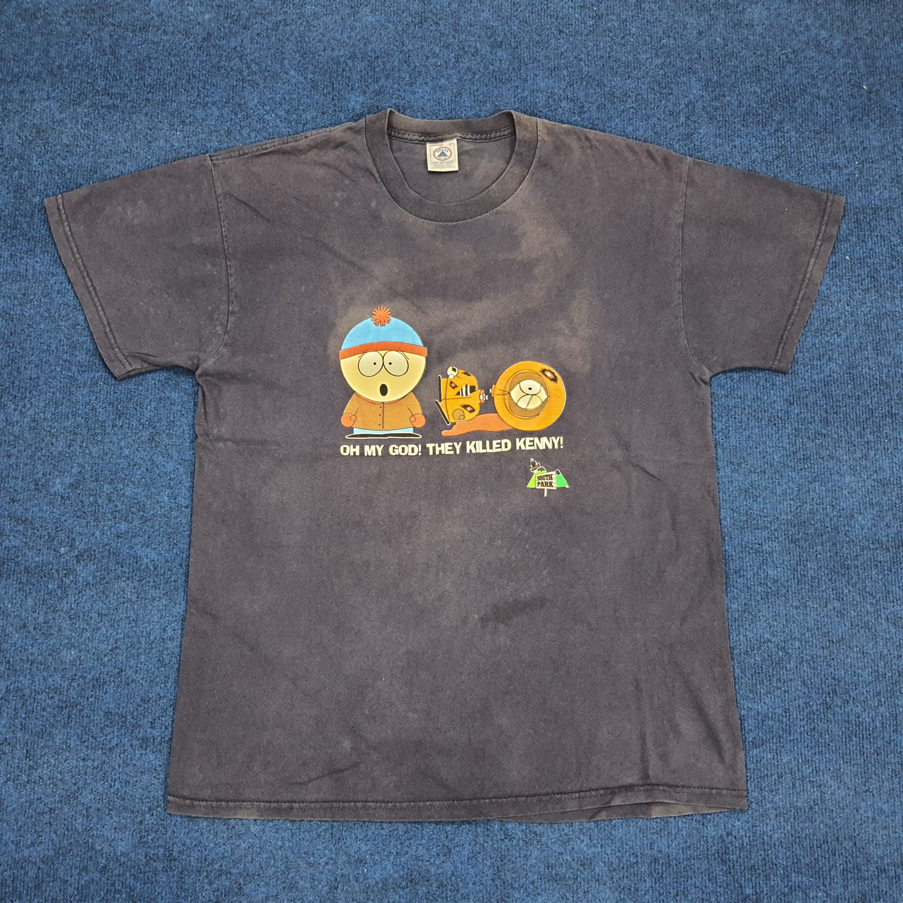 Vintage Vintage South Park Kenny T-shirt Size US L / EU 52-54 / 3 - 1 Thumbnail