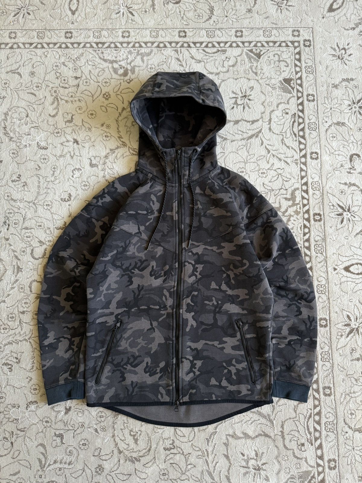 Nike Nike Tech Fleece Camo Zip Hoodie Drip Size US M / EU 48-50 / 2 - 1 Thumbnail