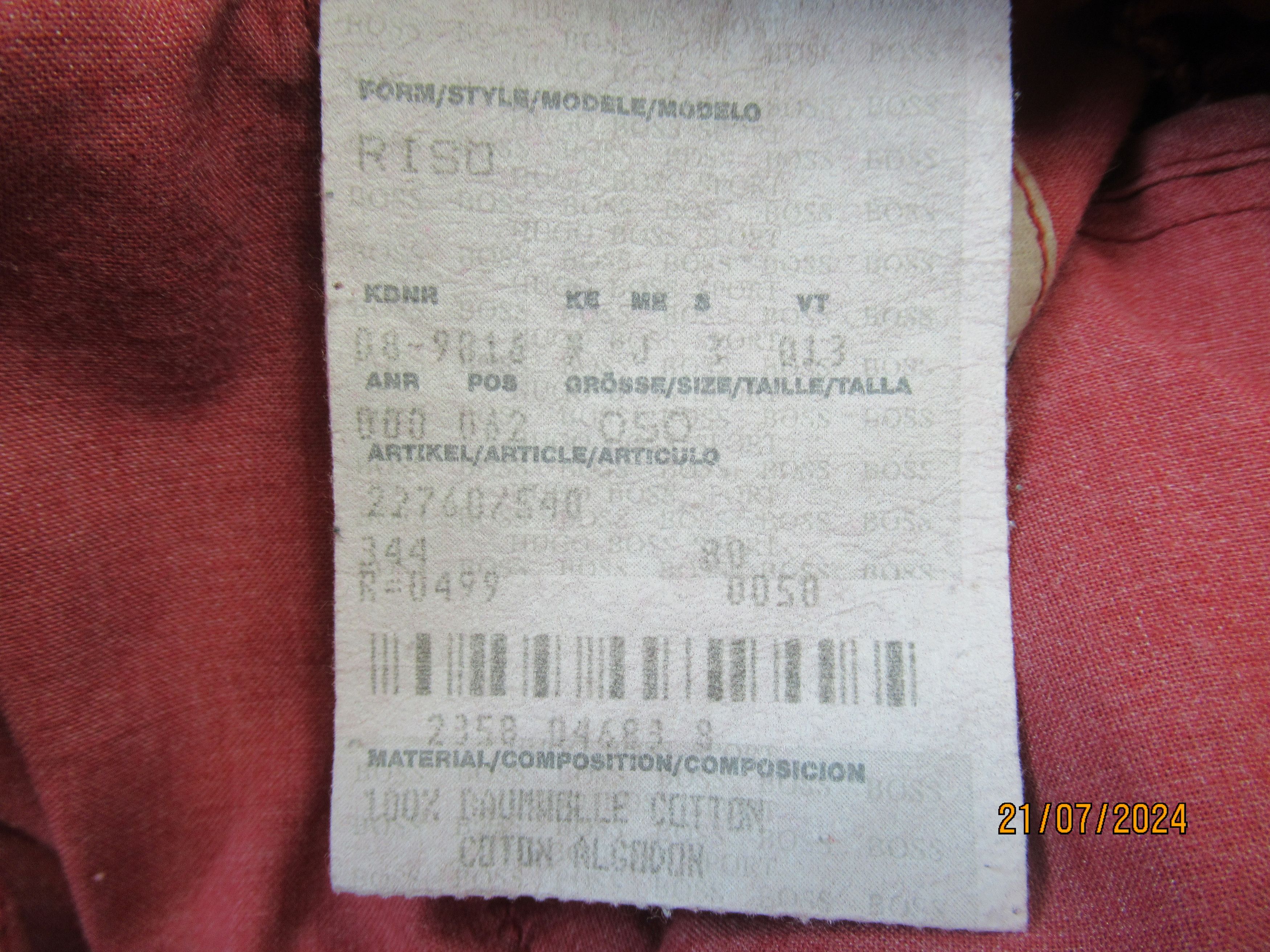 Hugo Boss Hugo Boss Riso red shorts Size US 34 / EU 50 - 8 Thumbnail
