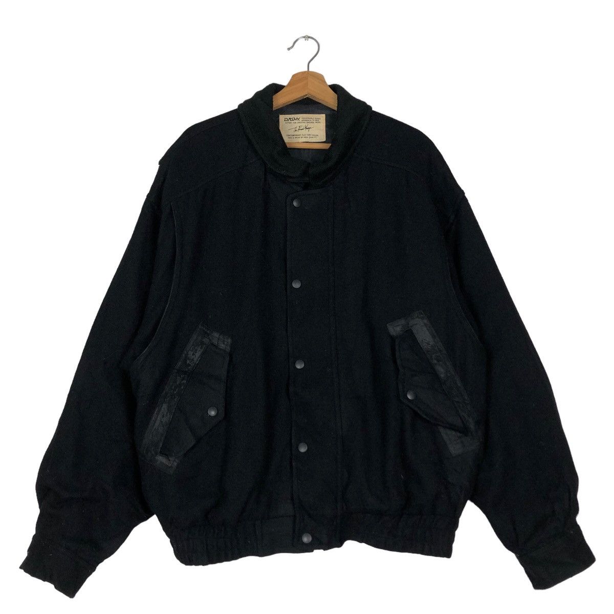 Japanese Brand 🔥90’s Vintage Bomber Jacket Dashy Japan Issey Miyake Size US L / EU 52-54 / 3 - 1 Thumbnail