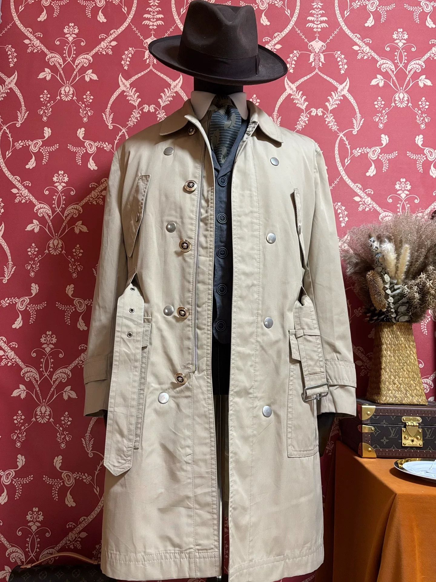 Versace Versace Men's Rare Field Coat Size US L / EU 52-54 / 3 - 1 Thumbnail