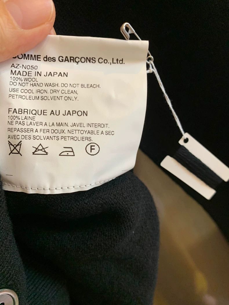 Comme des Garcons Comme Des Garcons Golden heart black sweater cardigan 2504- Size US S / EU 44-46 / 1 - 8 Thumbnail
