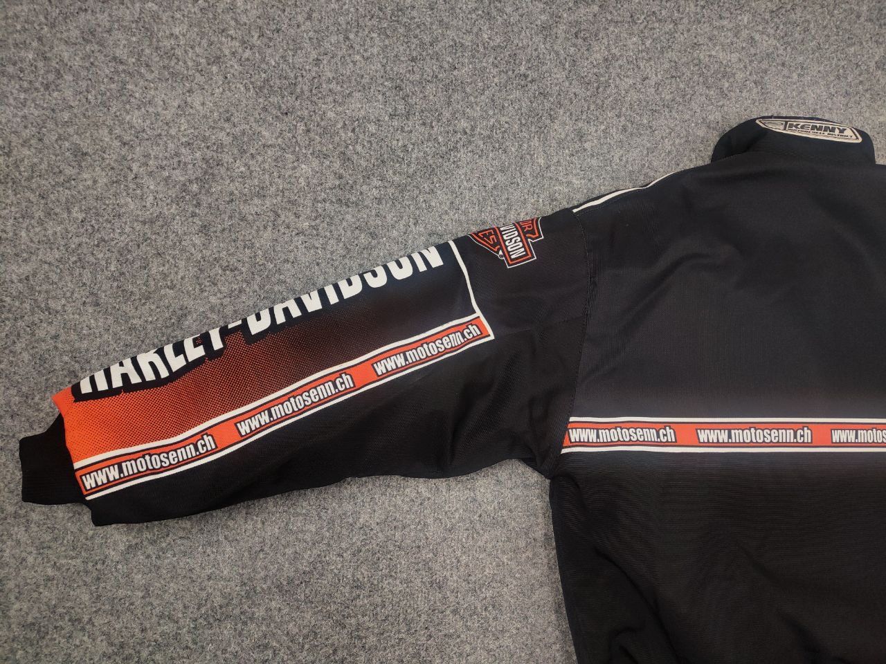 Harley Davidson Vintage Harley Davidson Racing Jacket Bomber Moto Bike Y2K Size US S / EU 44-46 / 1 - 9 Thumbnail