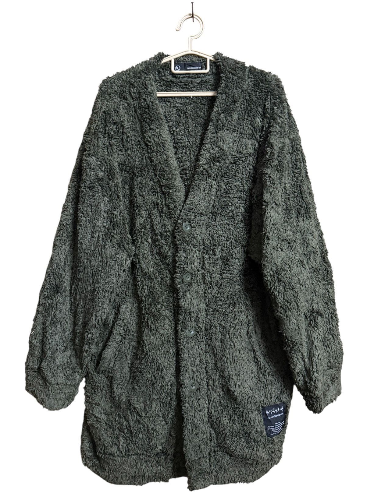 Undercover GU by UNDERCOVER BUTTON UP FLEECE Size US L / EU 52-54 / 3 - 1 Thumbnail