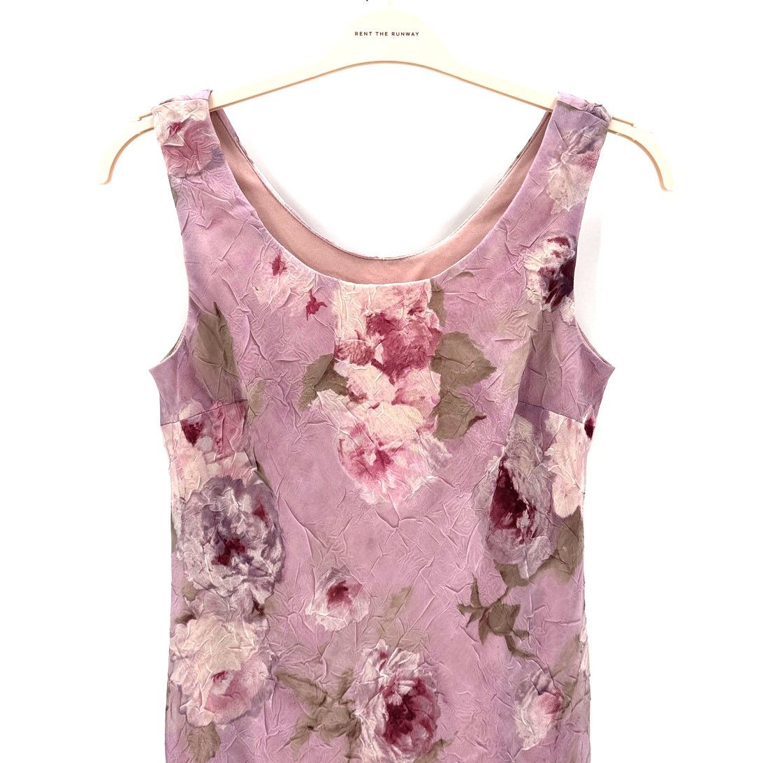 Vintage Vintage 90s R&M Richards sleeveless floral maxi dress sz 8P Size M / US 6-8 / IT 42-44 - 3 Thumbnail