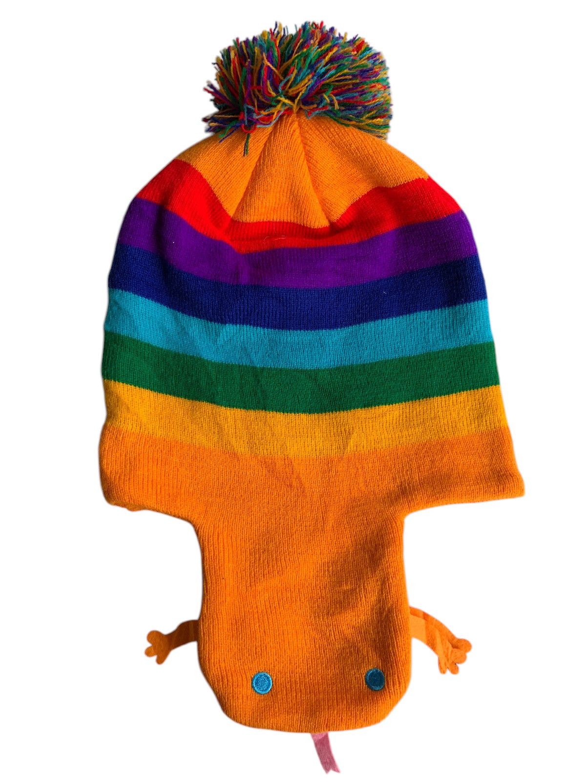 14th Addiction × Vintage BANDAI GIANT SALAMANDER- MACROSS F THE MOVIE KNIT BEANIE HAT Size ONE SIZE - 1 Thumbnail