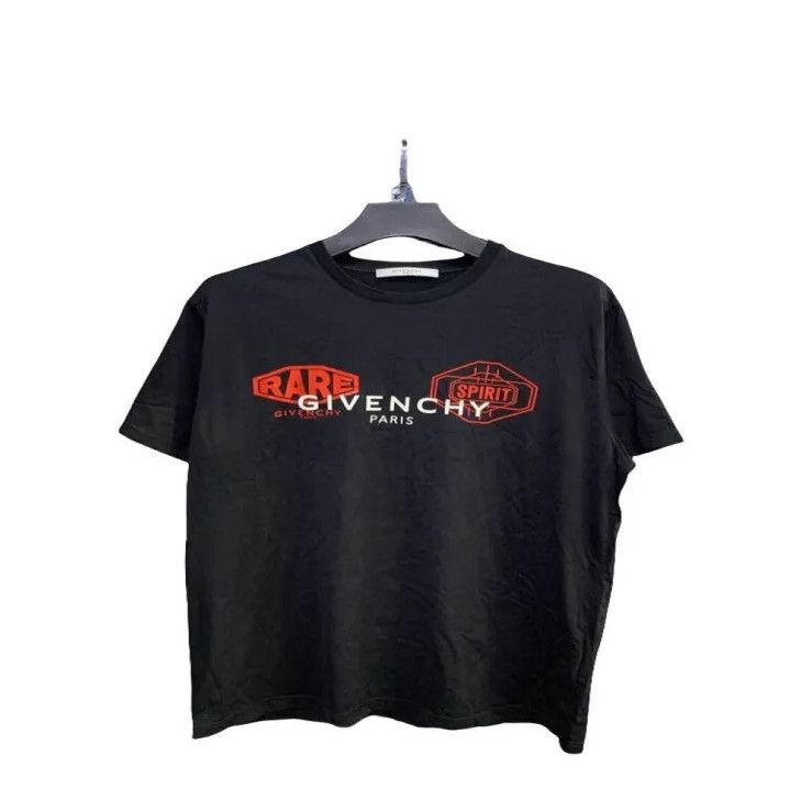 Givenchy Givenchy Men's Logo Print Short Sleeve T-shirt Size US L / EU 52-54 / 3 - 1 Thumbnail