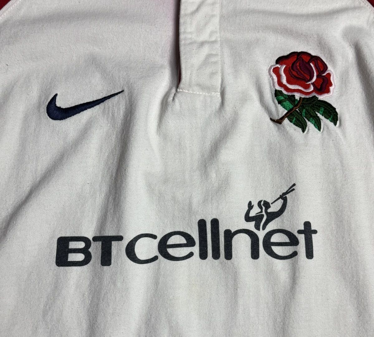 Nike England Rugby Union 1999 2000 Home Shirt Long Sleeve Nike Size US XXL / EU 58 / 5 - 7 Thumbnail