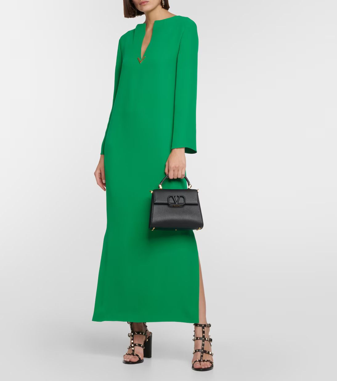 Valentino o1s22i1n0924 Size: OS / Small Vsling Handbag in Black Size ONE SIZE - 5 Thumbnail