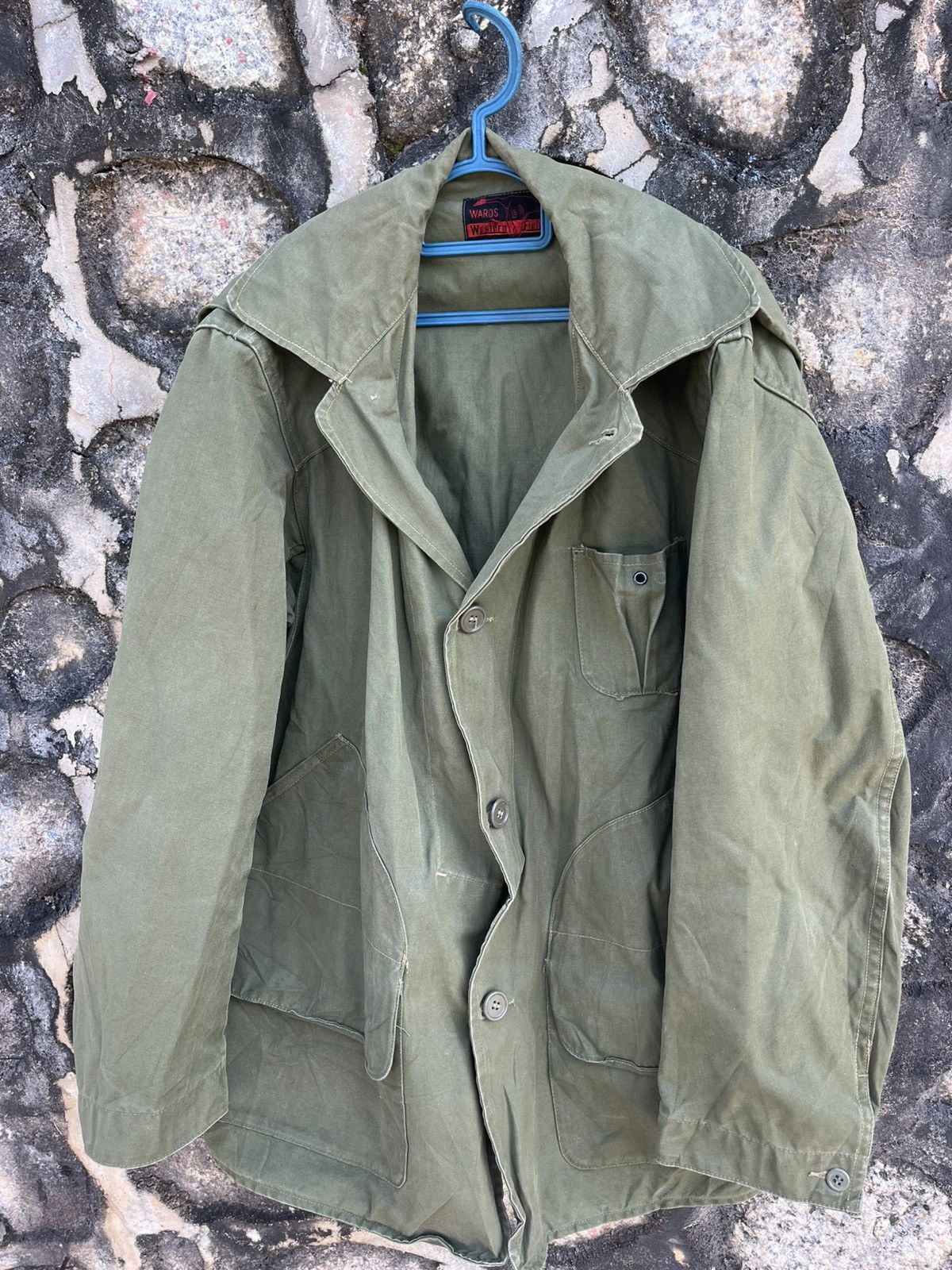 Vintage 30s~40s Ward MONTGOMERY western Field Jacket