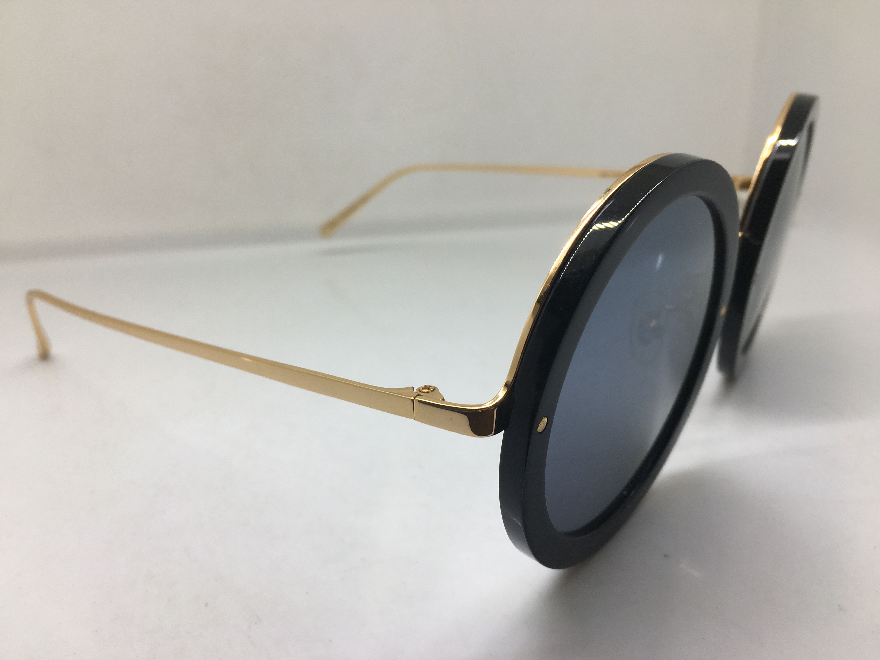 Other Oversize Black Round Sunglasses Frame Ivy League Size ONE SIZE - 2 Thumbnail