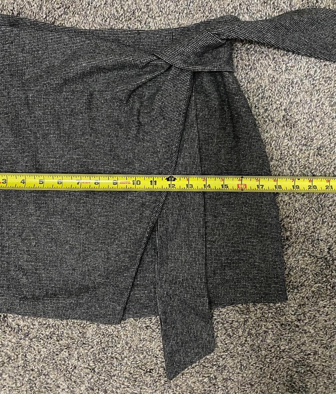 Other WILFRED Wool Wrap Skirt in Grey (US 4) Size 27" / US 4 / IT 40 - 8 Thumbnail