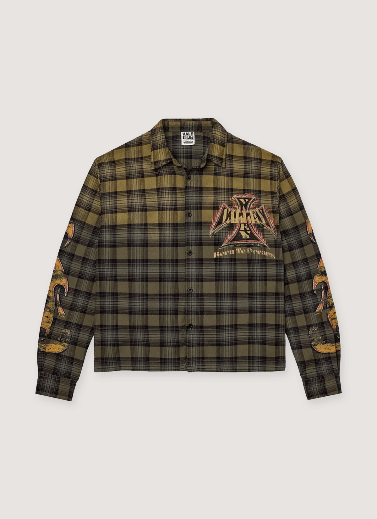 Vale Forever Reborn Flannel Green Size US L / EU 52-54 / 3 - 1 Thumbnail