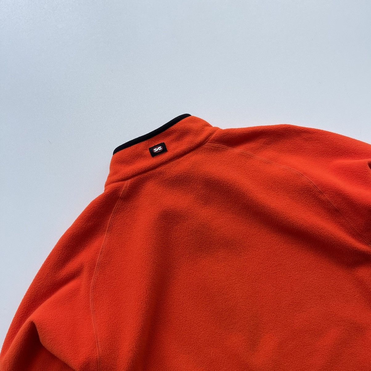 Nike × Vintage Nike Vintage Therma Fit 1/2 Zip Fleece Jacket Orange Y2K Size US XL / EU 56 / 4 - 7 Thumbnail