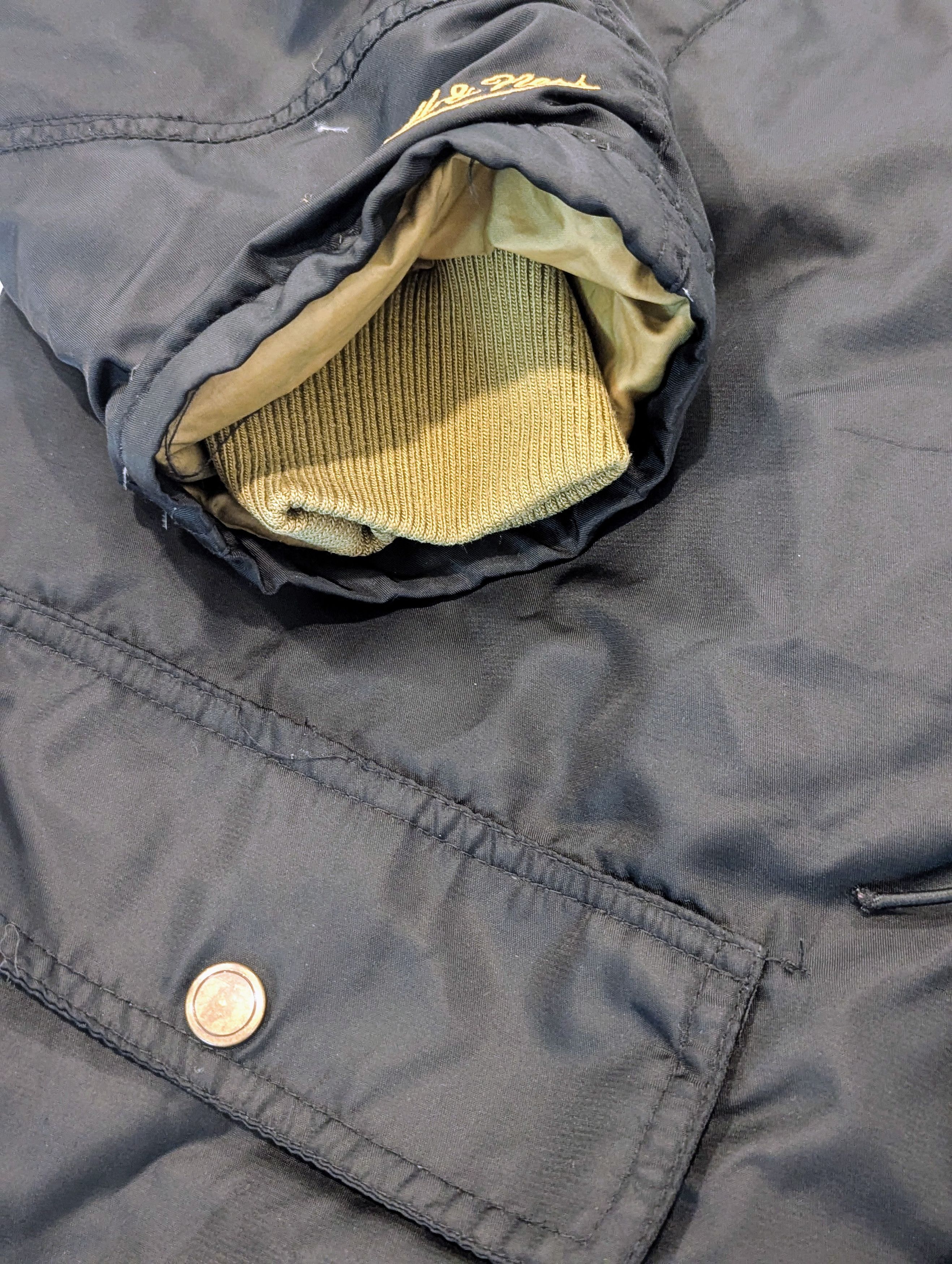 Mitchell & Ness Rare Vintage New Orleans Saints XL Hooded Field Jacket Size US XL / EU 56 / 4 - 5 Thumbnail