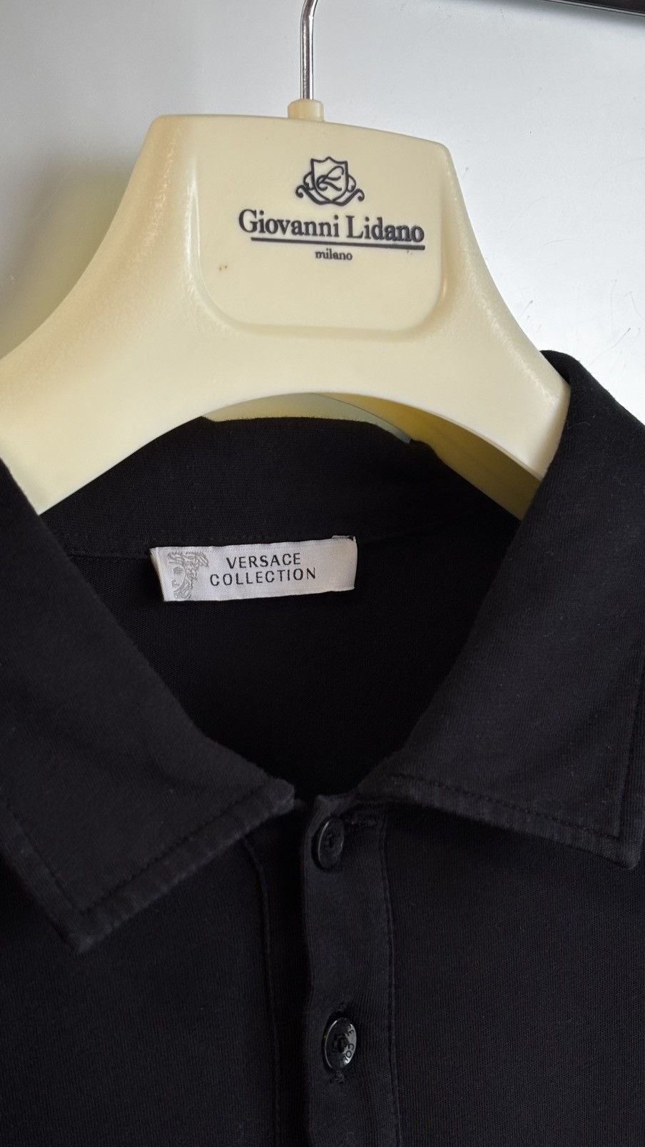 Designer × Versace Y2K style polo t-shirt by Versace Collection Size US XL / EU 56 / 4 - 3 Thumbnail