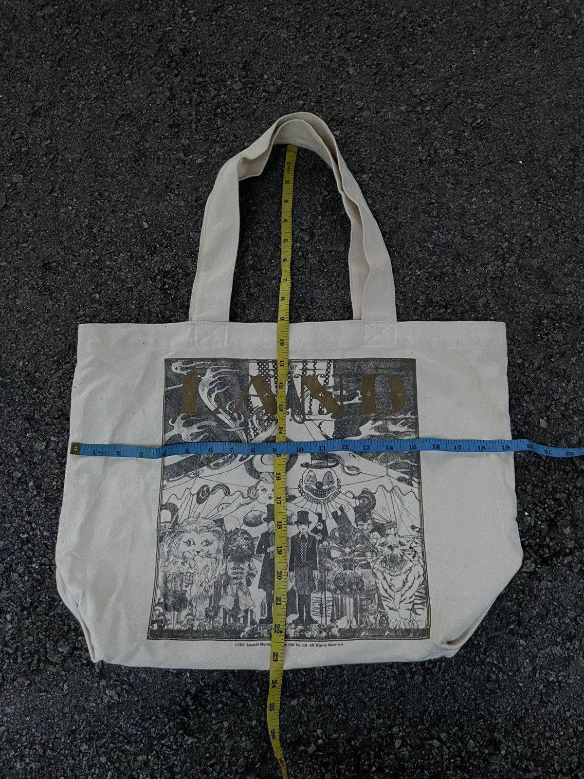 Takashi Murakami Takashi Murakami Canvas Tote Bag Size ONE SIZE - 6 Thumbnail