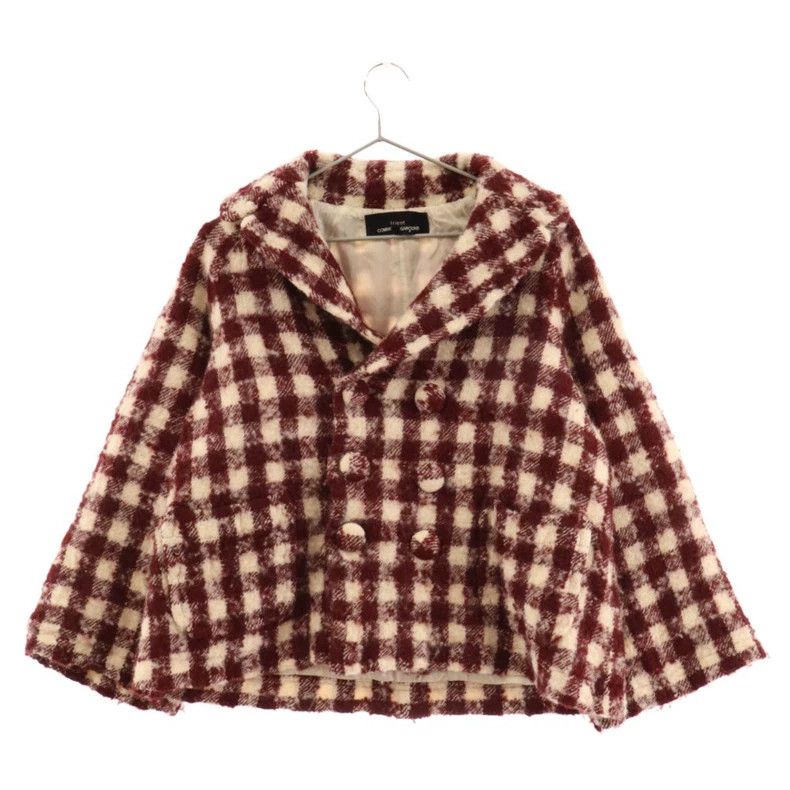 Comme des Garcons Comme Des Garcons Plaid woolen coat Size S / US 4 / IT 40 - 1 Thumbnail