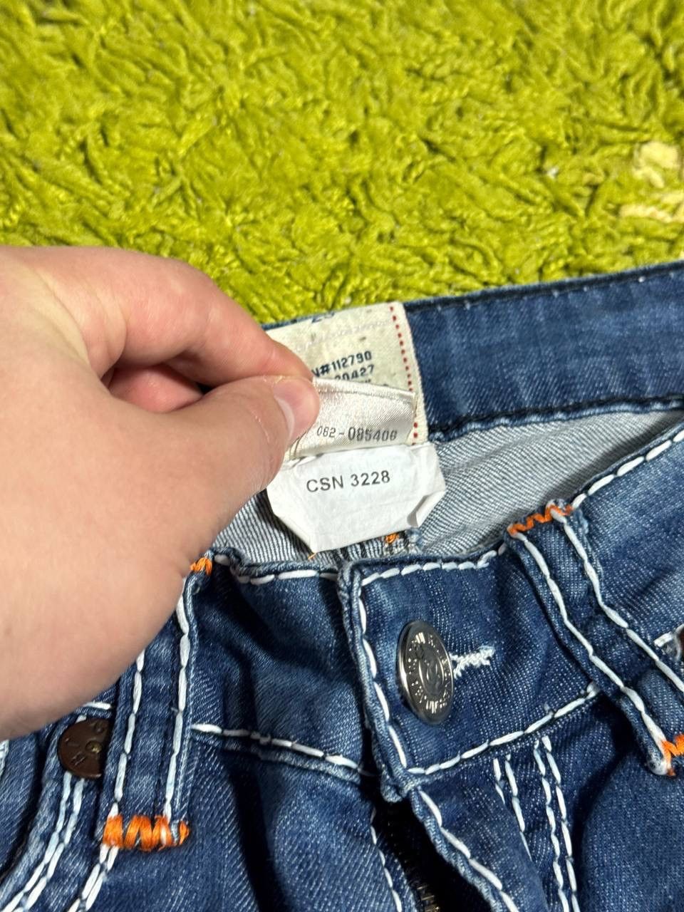 True Religion True Religion Womens Straight Leg Jeans Size 28x34 Size 28" / US 6 / IT 42 - 8 Thumbnail