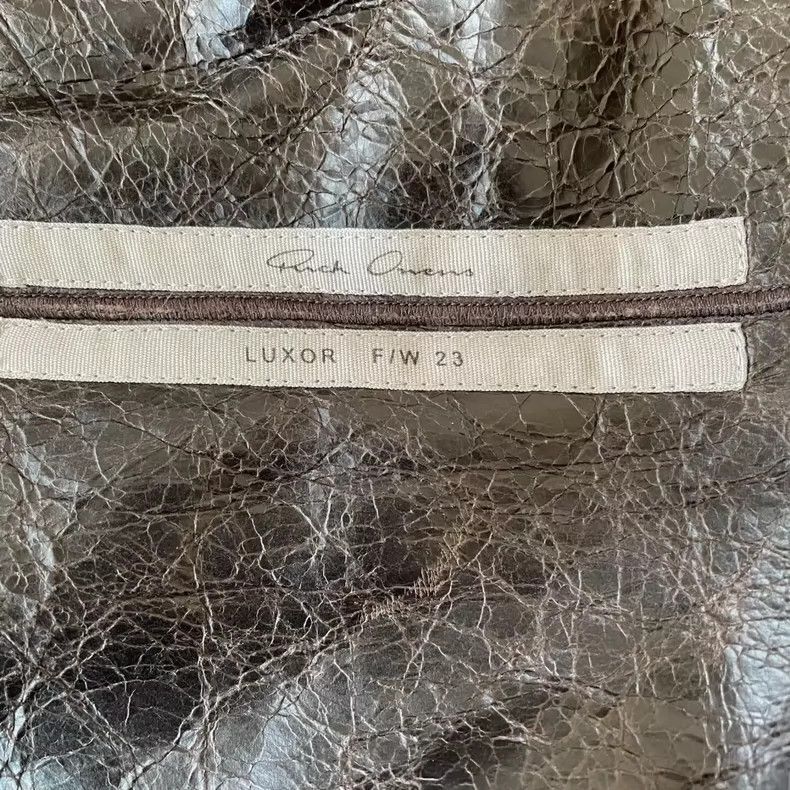 Rick Owens Rick Owens Fur-and-fur integrated double-sided leather coat Size US L / EU 52-54 / 3 - 5 Thumbnail