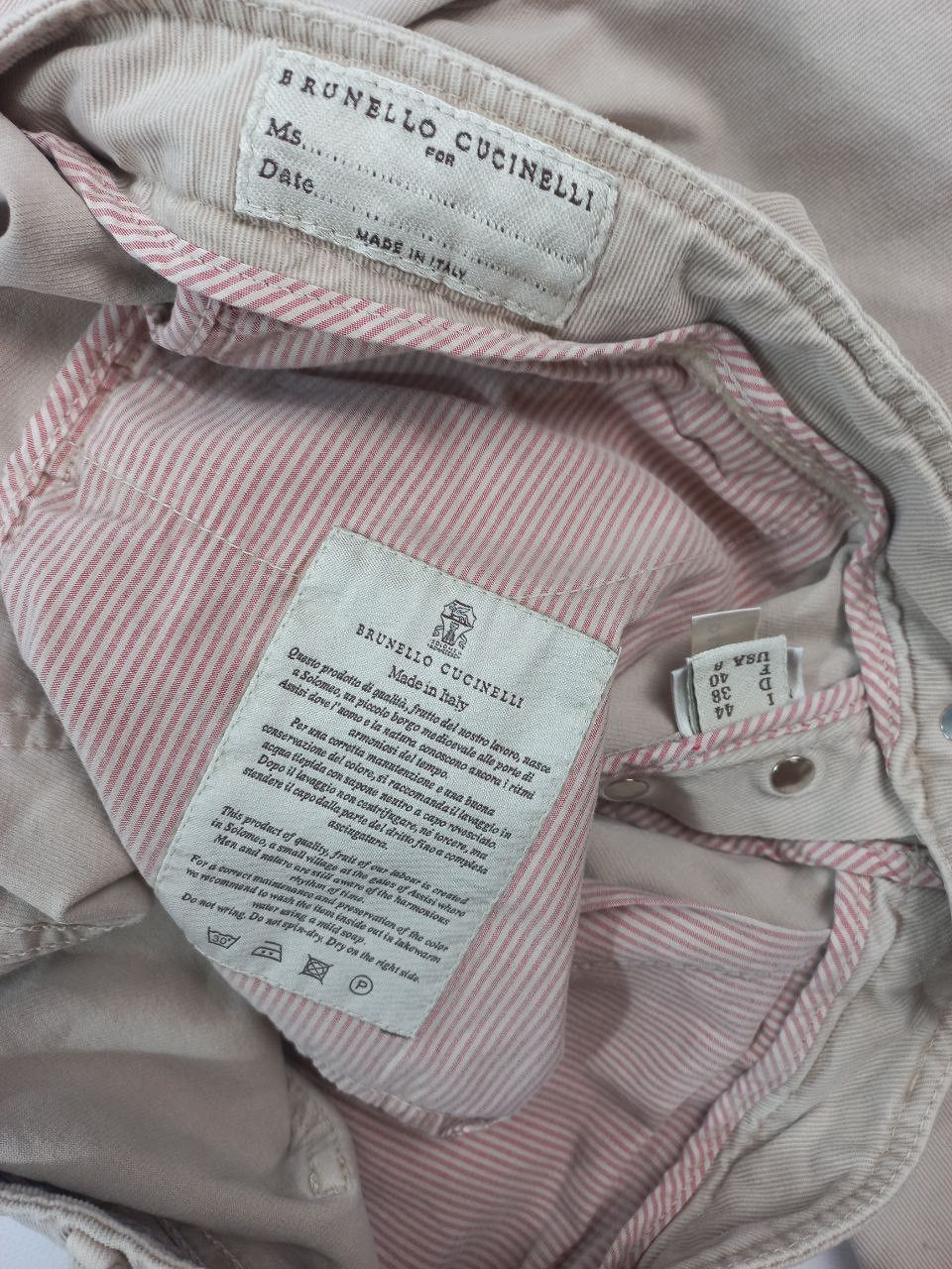 Brunello Cucinelli Rare Brunello Cucinelli Cotton Itali Pants Size 30" / US 8 / IT 44 - 1 Thumbnail