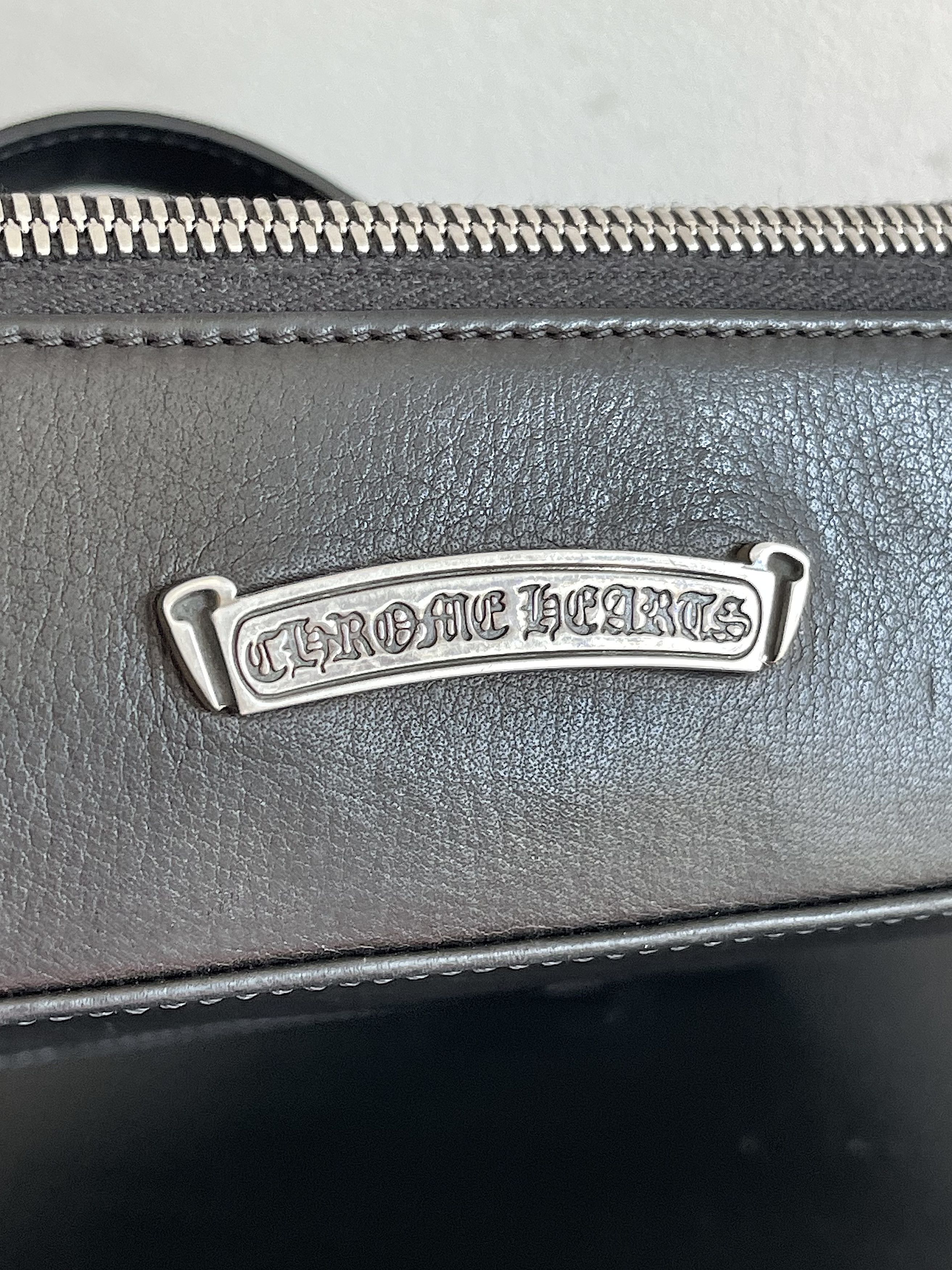Chrome Hearts Leather Fleur Patch Jewelry Travel Case Box (OS) Size ONE SIZE - 7 Thumbnail