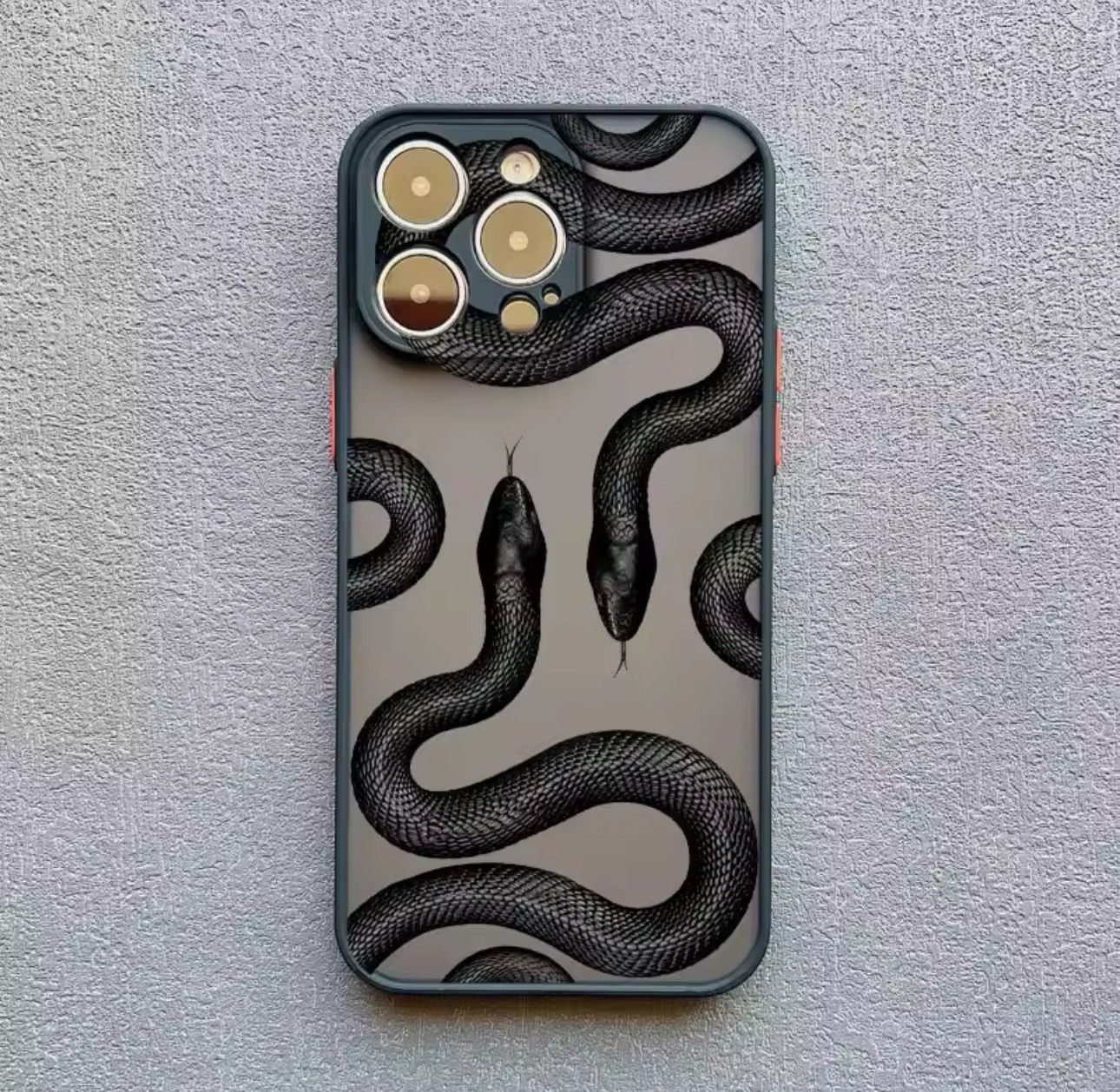 Designer × Other Gothic Black Snake Dragon IPhone 14 Pro Max Case Cover Size ONE SIZE - 1 Thumbnail