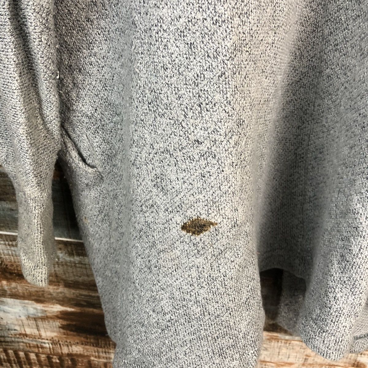 Homespun Knitwear × Japanese Brand Emoda Grey Cardigan Knitwear #A1693 Size L / US 10 / IT 46 - 14 Thumbnail