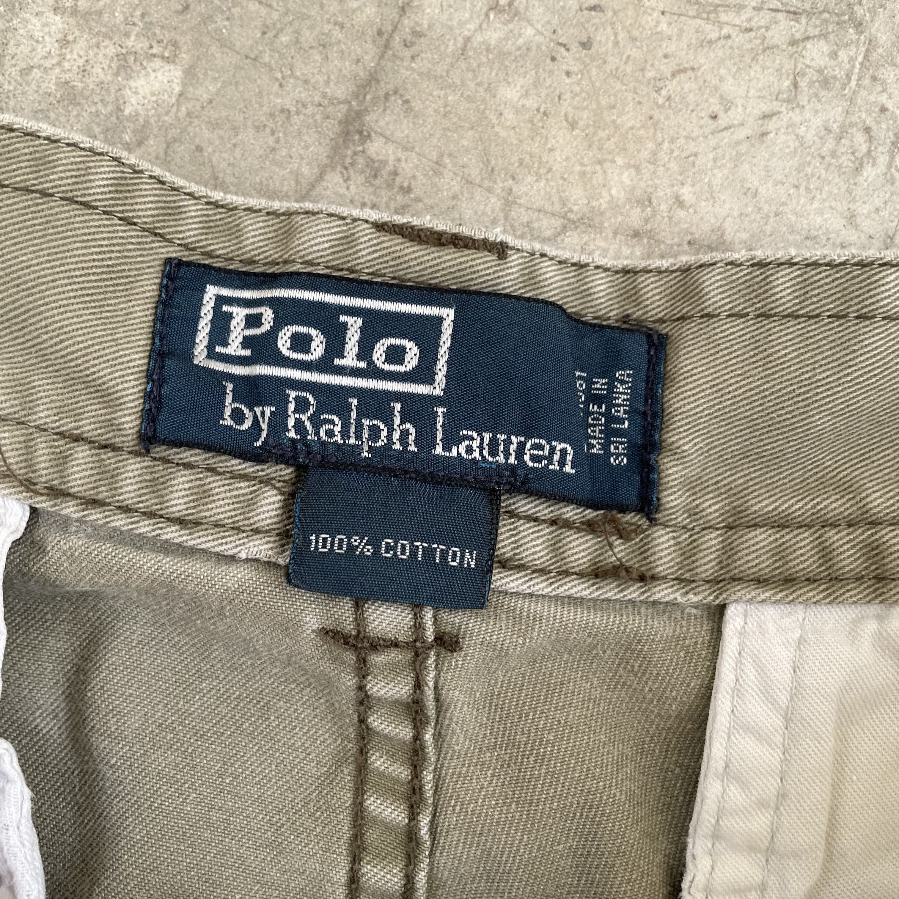 Polo Ralph Lauren × RRL Ralph Lauren × Ralph Lauren ⭐️SALE⭐️[32] POLO RALPH LAUREN CHINOS CARGO SHORTS Size US 32 / EU 48 - 3 Thumbnail