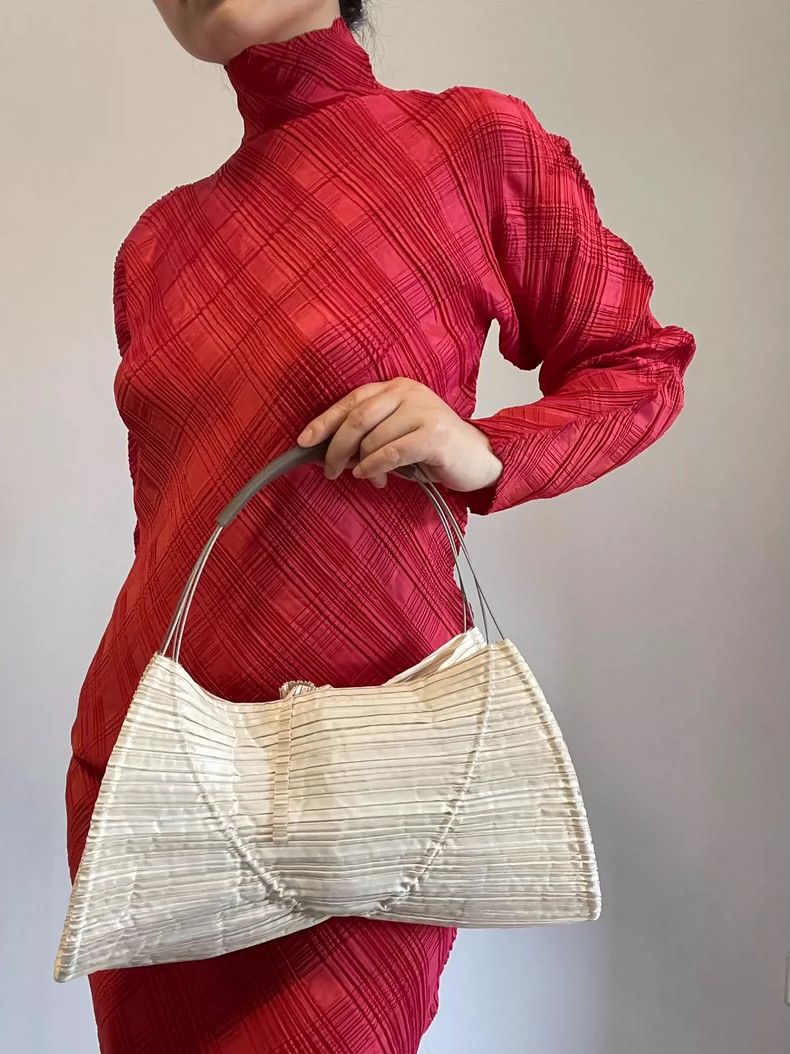 Issey Miyake Issey Miyake Relief checkered top Size M / US 6-8 / IT 42-44 - 4 Thumbnail