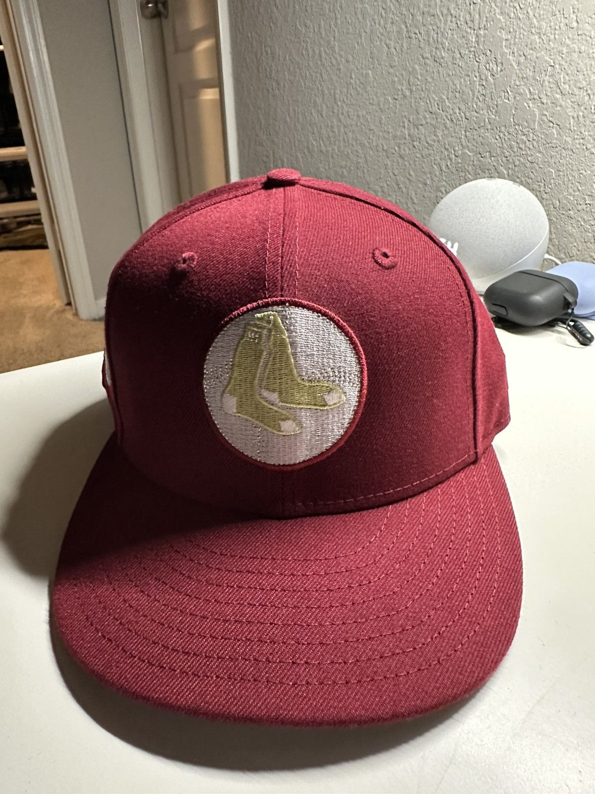 New Era Hat Club New Era Boston Red Sox Fitted Size ONE SIZE - 1 Thumbnail
